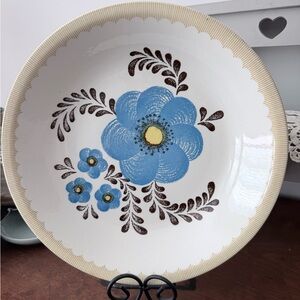 Royal China By Jeannette Vtg Large Round Serving Bowl Pasta Bowl USA